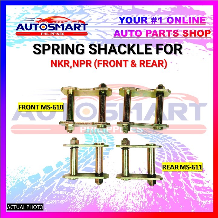 SPRING SHACKLE FOR NKR,NPR (FRONT & REAR) | Shopee Philippines
