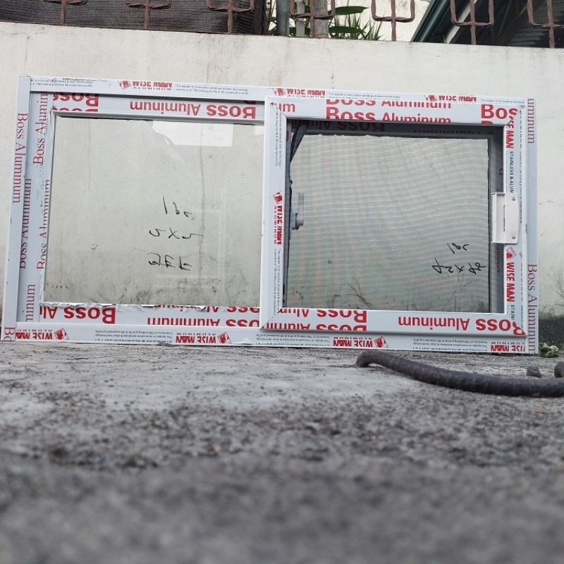 50cm W × 30cm H sliding window with screen | Shopee Philippines