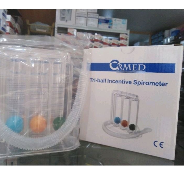 Tri-ball Incentive Spirometer 