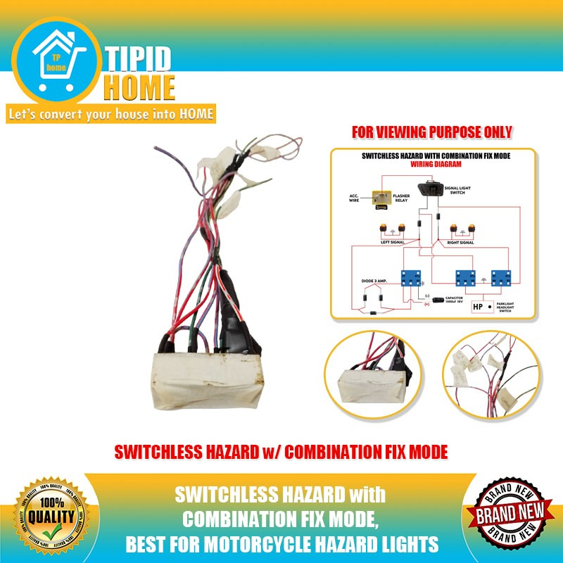 TIPID HOME SWITCHLESS HAZARD with COMBINATION FIX MODE, BEST FOR ...