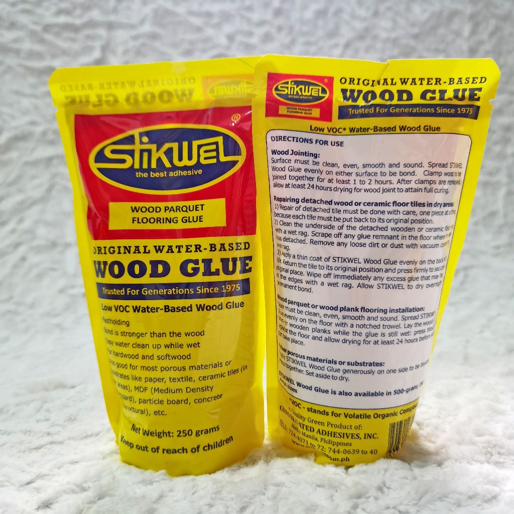 STIKWEL Wood Glue 250g Sachet Pack 250 g Parquet Flooring Glue Water