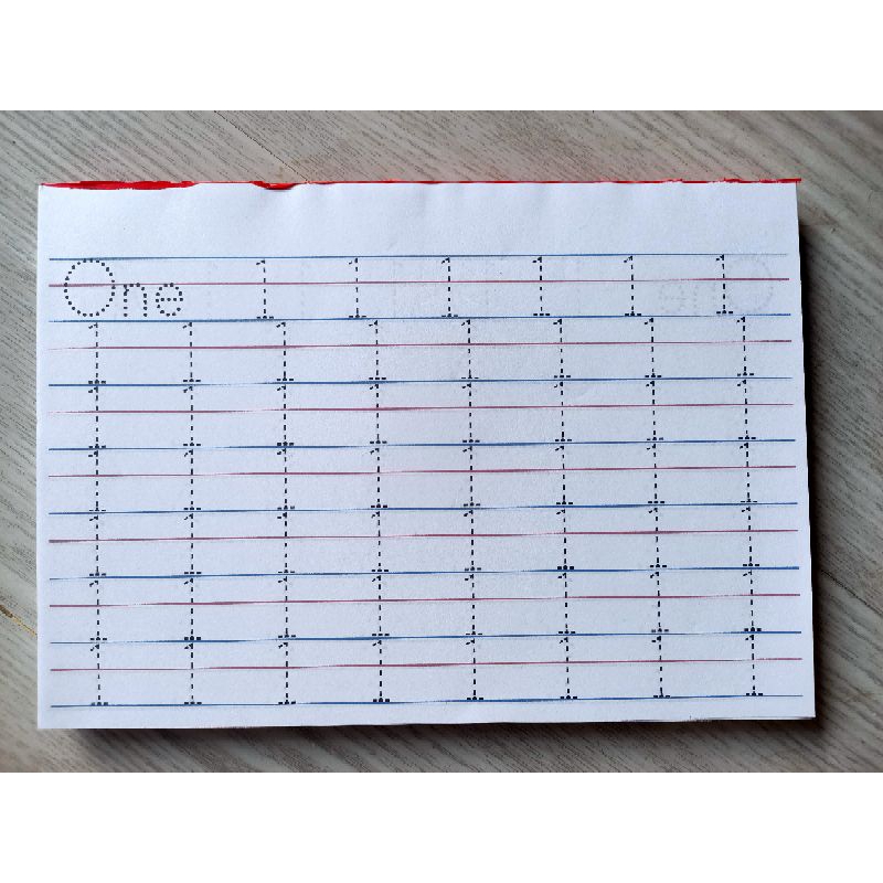 Number Tracing Writing Pad | Shopee Philippines
