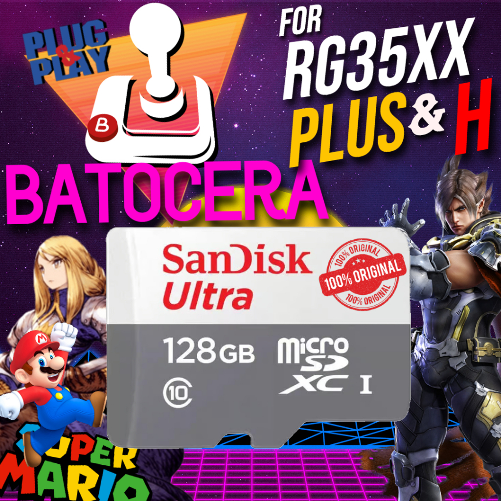 BATOCERA OS on Anbernic RG35XX PLUS & RG35XX PLUS H & RG35XX 2024 with