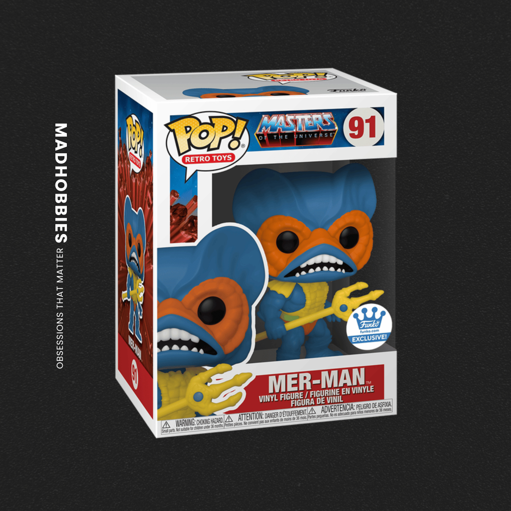 Funko Pop! RETRO TOYS | Masters of the Universe Mer-Man 91 Funko Shop ...
