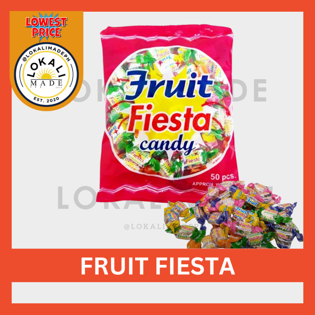 FRUIT FIESTA Chewy Candy Fruit Candy 90s Candies Batang 90s Snacks and