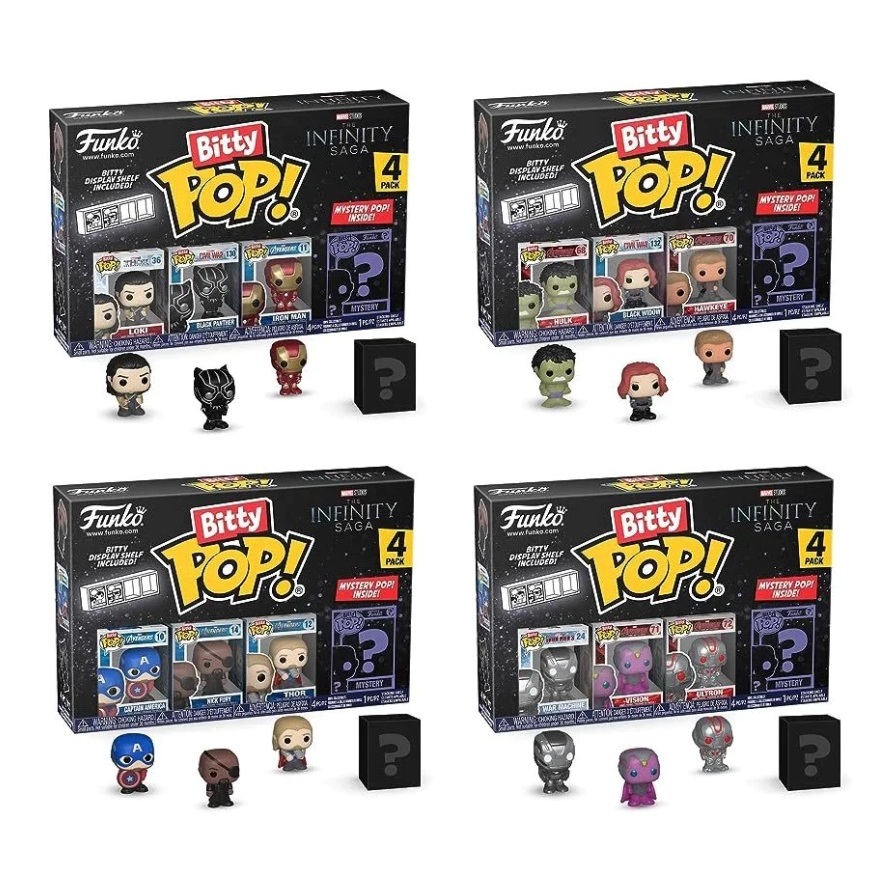 Funko Bitty Pop! Marvel Infinity Saga Mini Collectible Toys | Shopee  Philippines