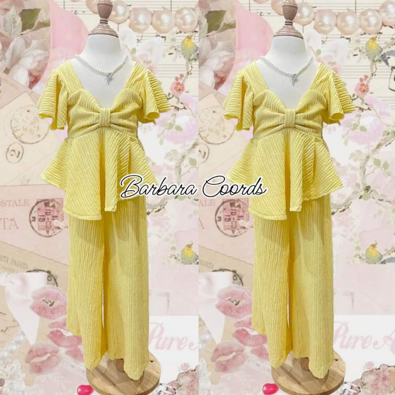 HIGH QUALITY LWYC BARBARA COORDS FOR KIDS(FIT 3 TO 5 Y/O) | Shopee ...