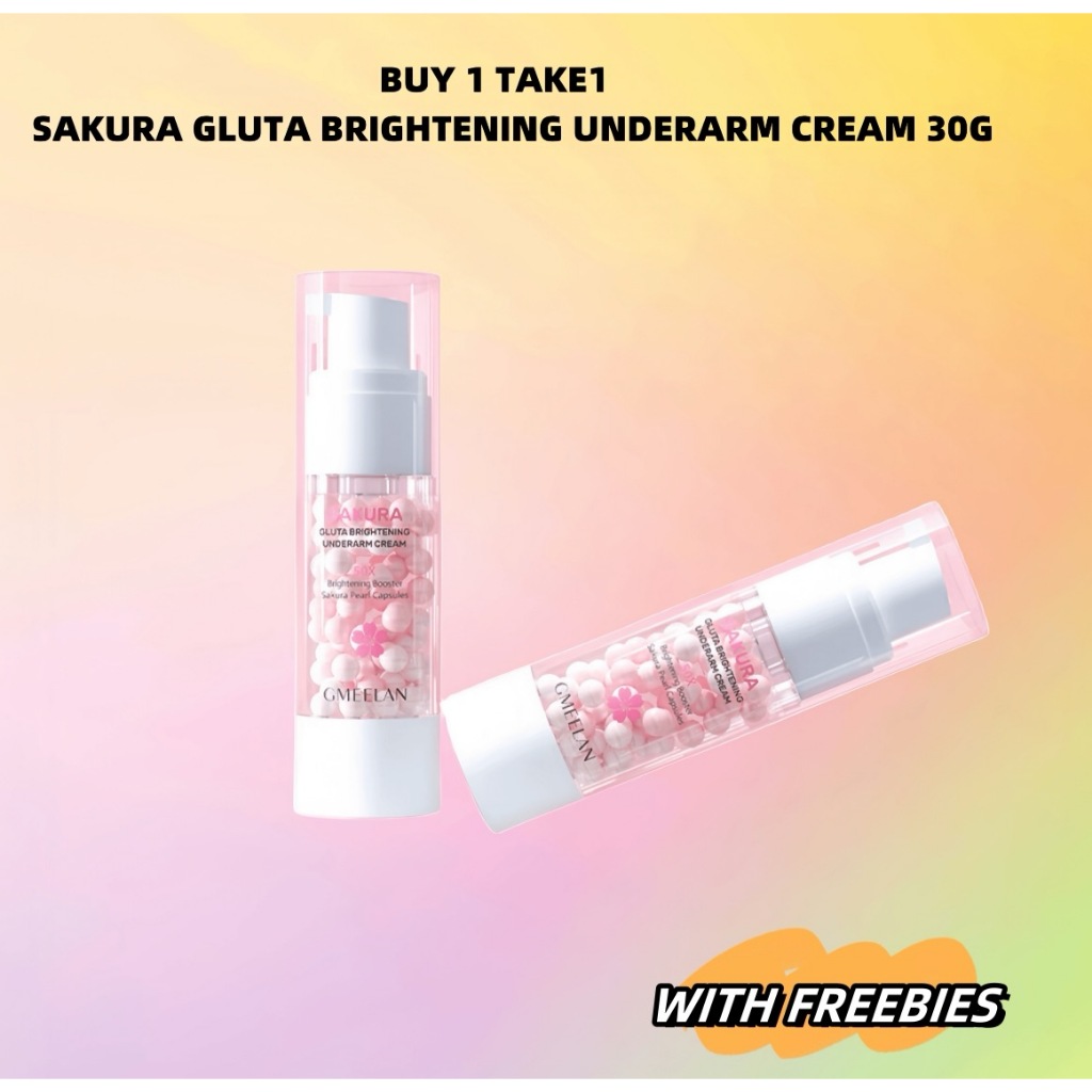 EDCD ORG BUY 1 TAKE 1 Sakura Underarm Whitening Cream Glutathione ...