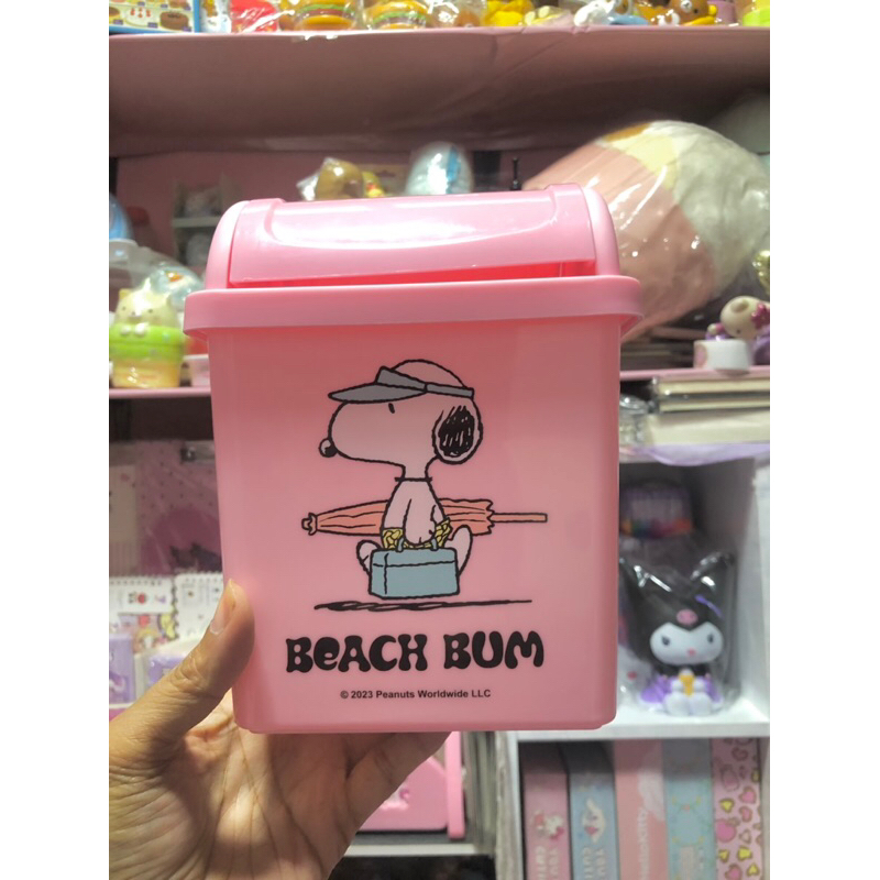 Snoopy Desktop trash can | Shopee Philippines
