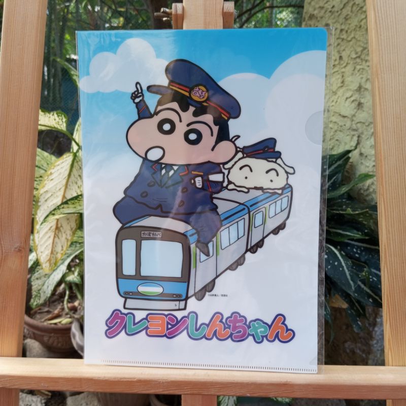 Crayon Shin Chan Adventure Park Clear File Folder | Shopee Philippines