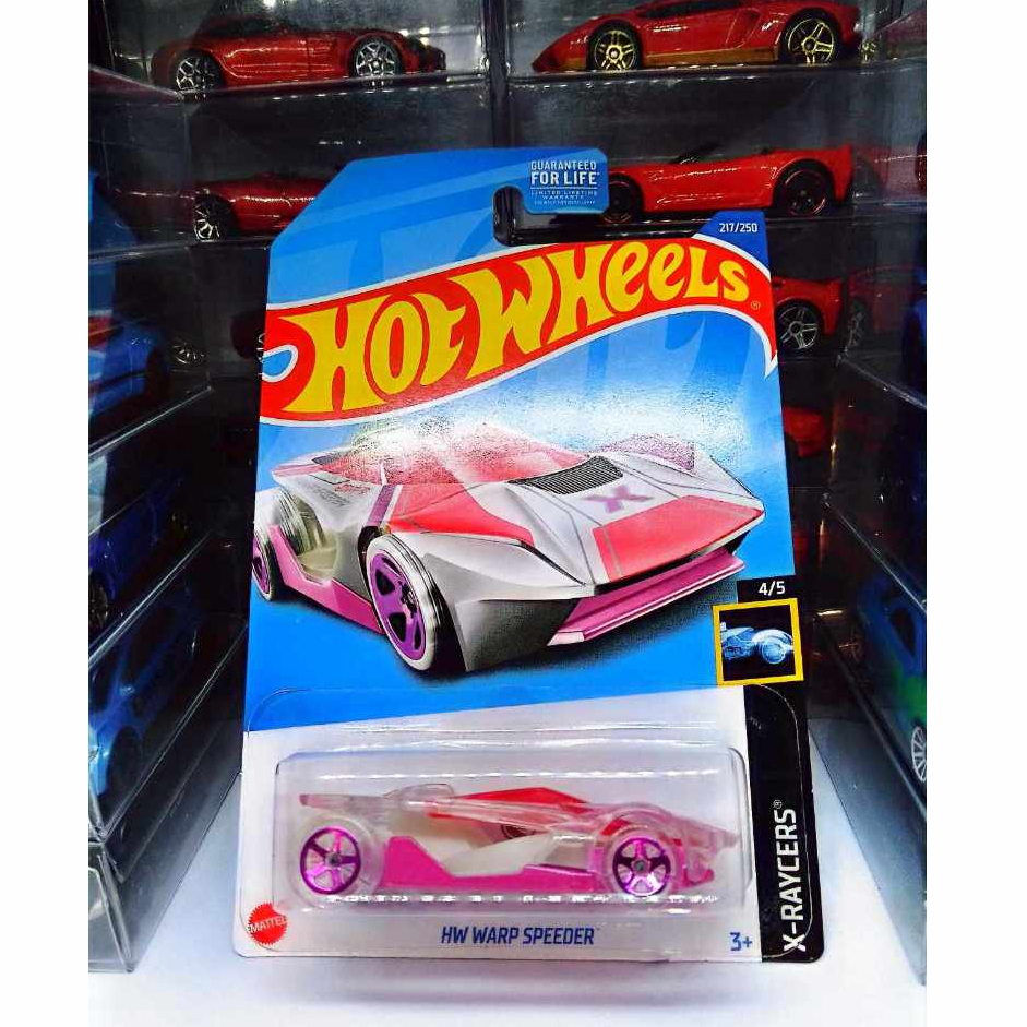 Hot Wheels Regular Treasure Hunt - HW Warp Speeder - 4/5 X-Raycers ...