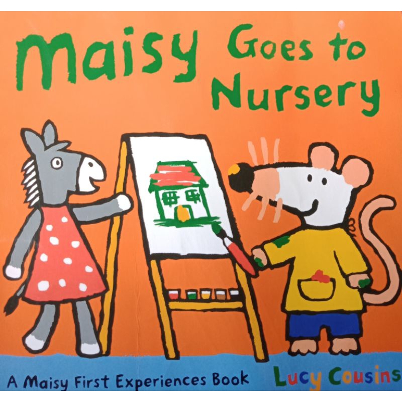 Maisy Goes To Nursery by Lucy Cousins 81S | Shopee Philippines