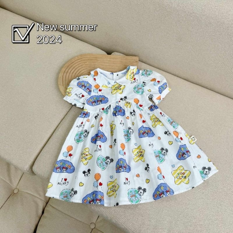 Elegant Explorer: Collared Mozi Kids Dress Baby Dress OOTD Princess ...