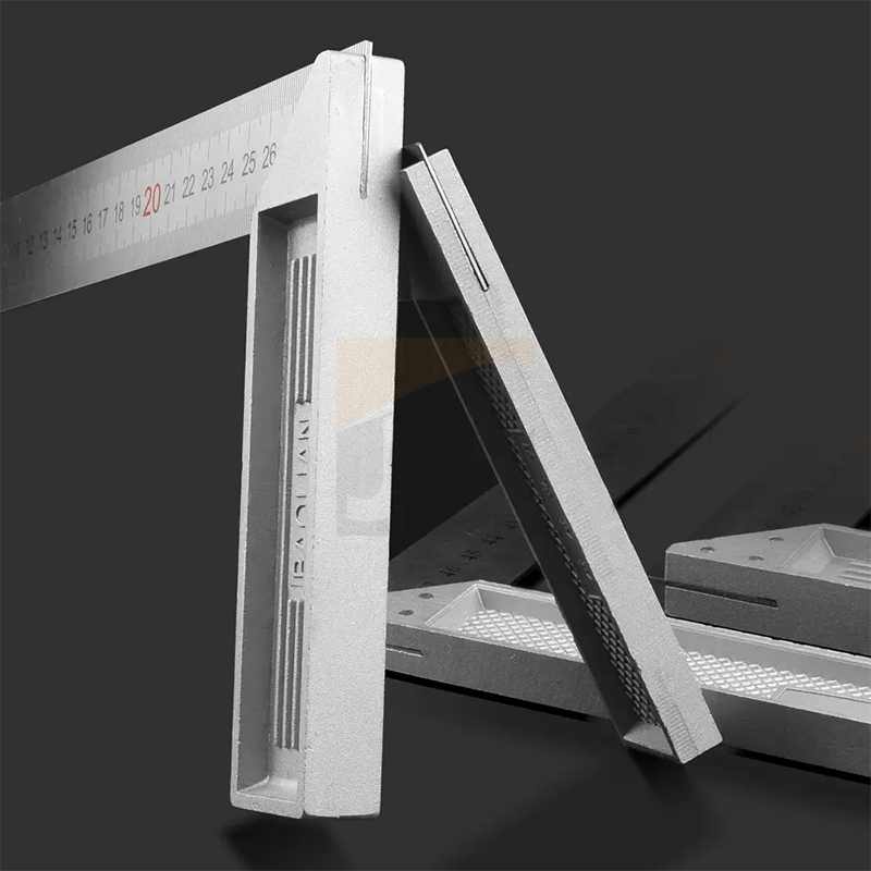 250mm/300mm Square Ruler 90 Degree Stainless Steel L Shape Multi ...
