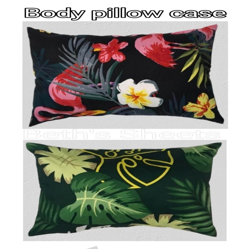 BODY PILLOW CASE PUNDA WITH ZIPPER ORDER SIZE SEMI CANADIAN COTTON DESIGN AVAILABLE Shopee Philippines