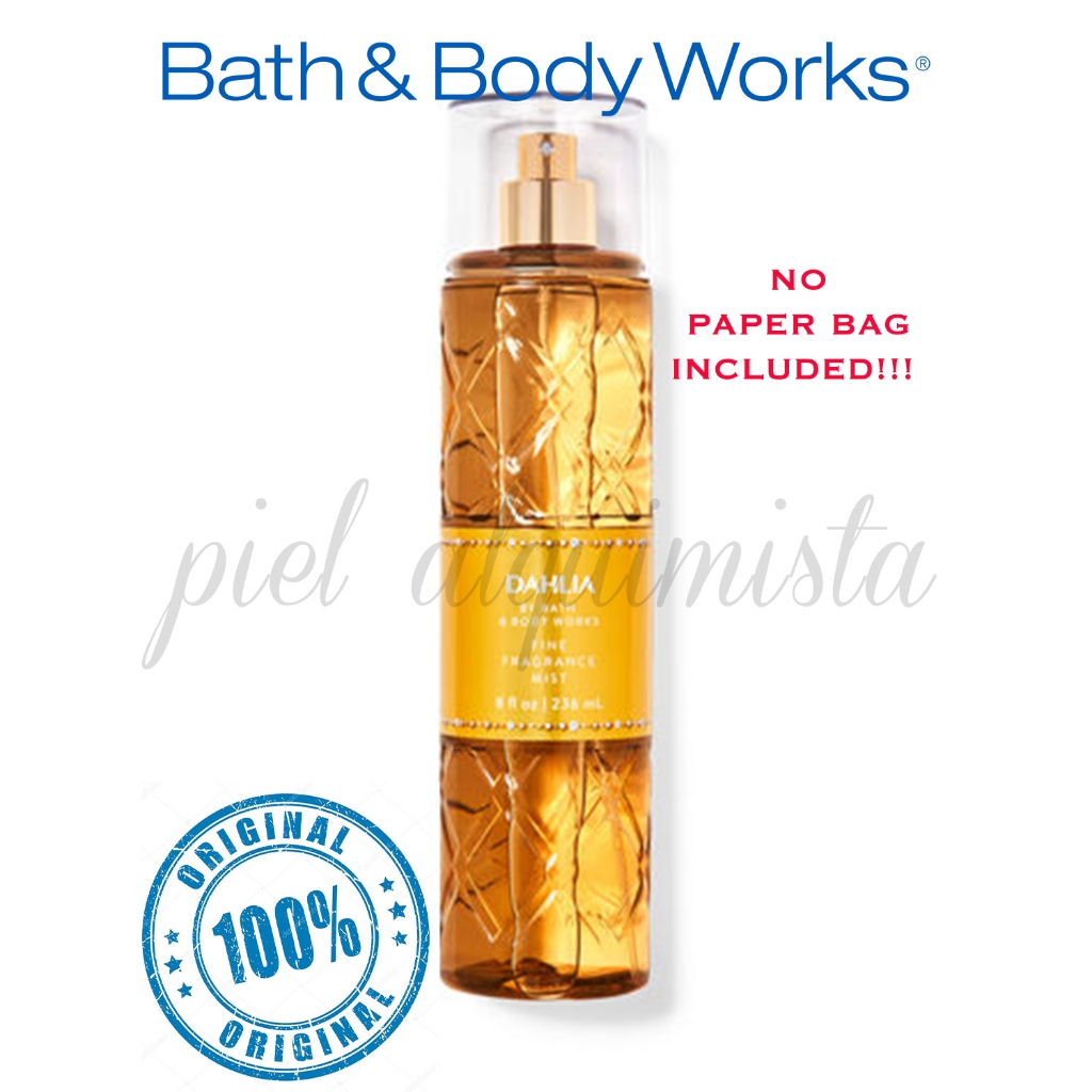 🇺🇸Authentic Bath & Body Works Dahlia Fragrance Mist 236ML | Shopee ...