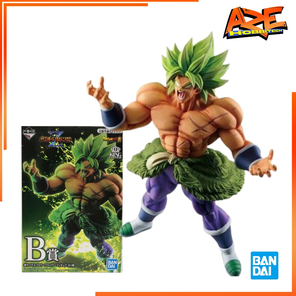 Figurine Dragon Ball Z Broly Bandai Ichiban Kuji - Boîte Neuve Non Ouverte
