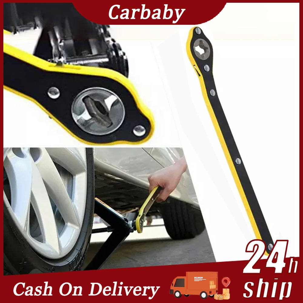 UnivesalCar Jack Tools Wrench Auto Labor-Saving Jack Ratchet Wrench ...
