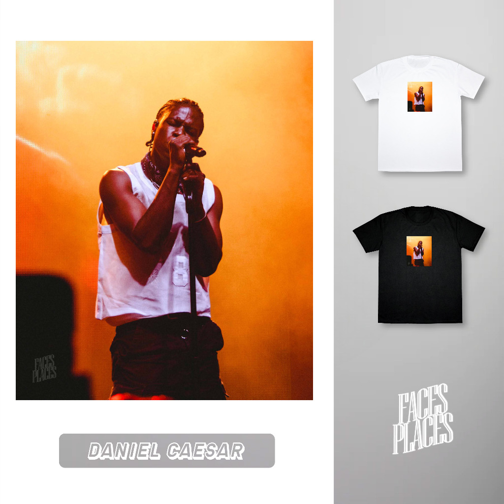 daniel caesar shirt - by faces&places | Shopee Philippines