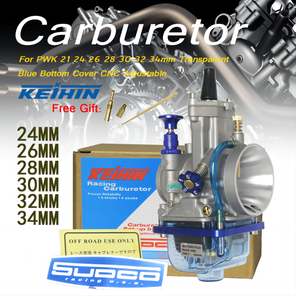 Carburetor K KEIHIN SUDCO RACING CARBURETOR 24mm 32mm - FLAT CARB ...