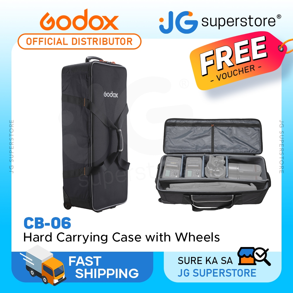 Godox CB06 Hard Carrying Case with Wheels Photo Studio Lighting Equipment Shopee Philippines
