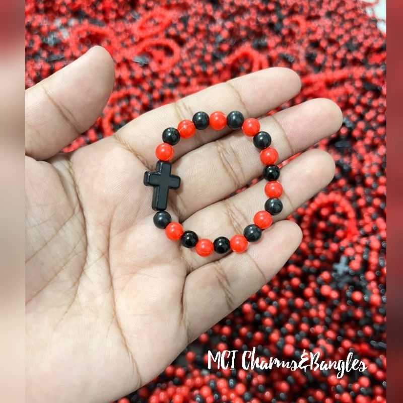 Filipino Baby Bracelet Red And Black 10pcs ANTI-USOG Bracelet For