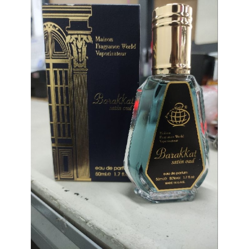 Barakkat Satin Oud 50ml by Fragrance World (MFK Satin Mood Dupe) Shopee Philippines