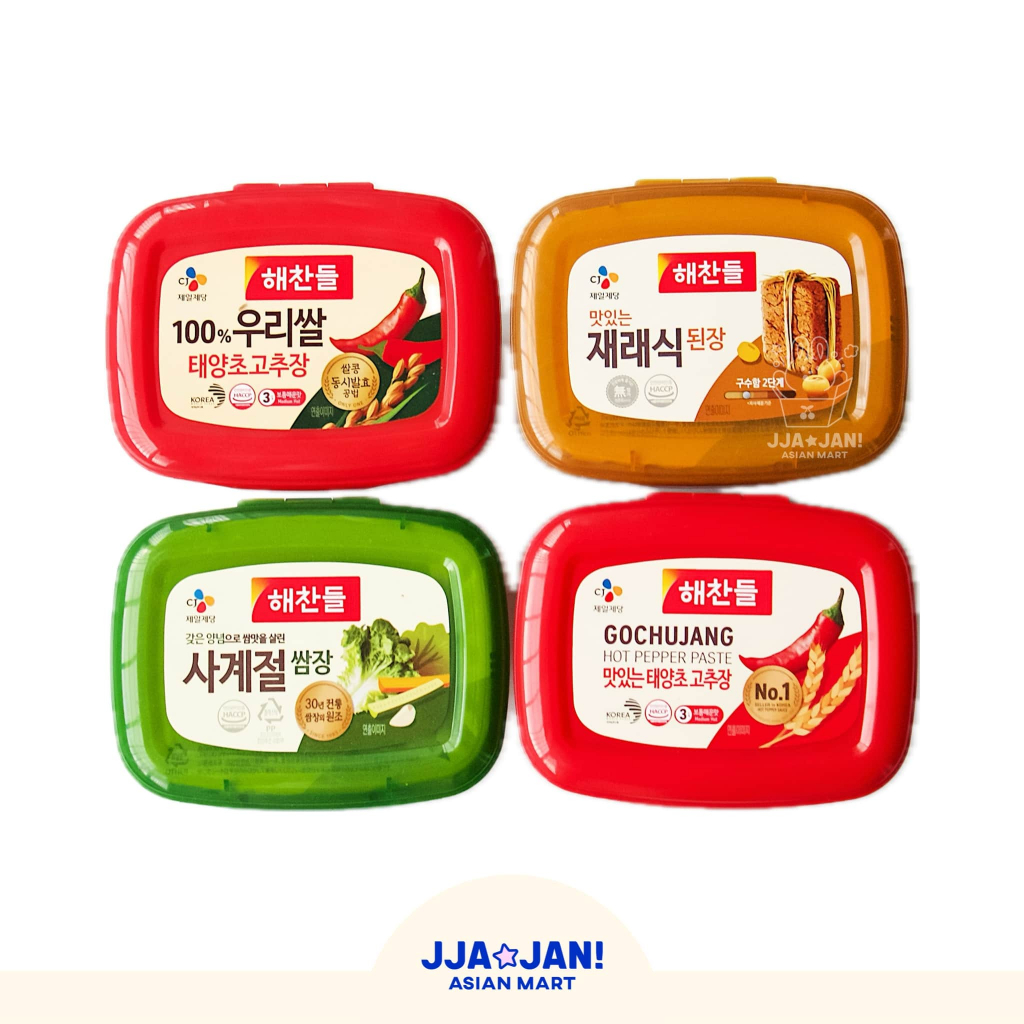 CJ Gochujang Original/Doenjang/Ssamjang/Tasty 200g / 500g | Shopee ...