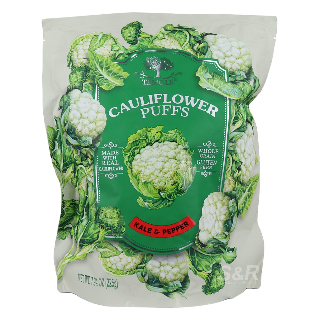 Temole Cauliflower Puffs Kale and Pepper 225g Shopee Philippines