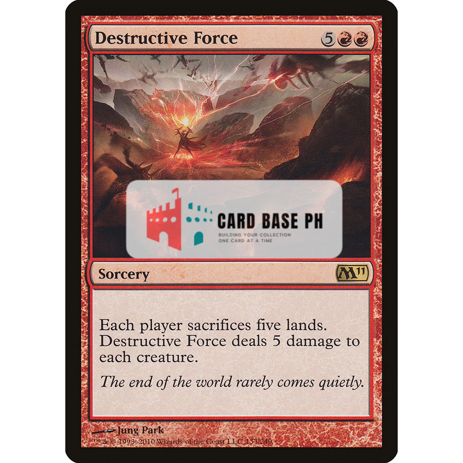 Destructive Force - Magic the Gathering Trading Card | Shopee Philippines