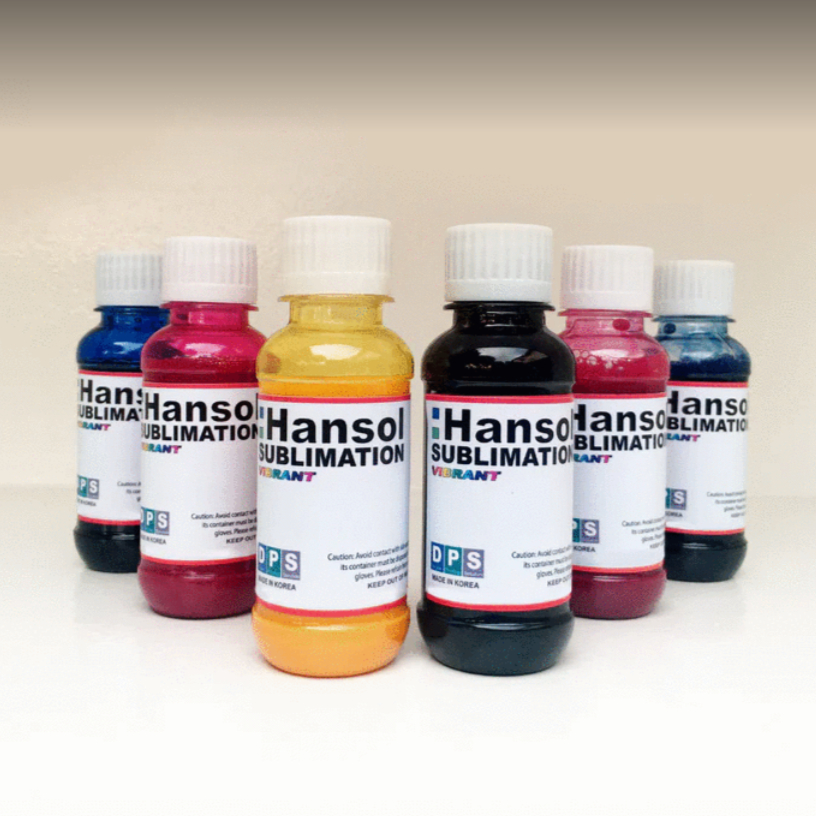 Sublimation Ink 100ml (Cyan/Magenta/Yellow/Black/Light Magenta/Light ...