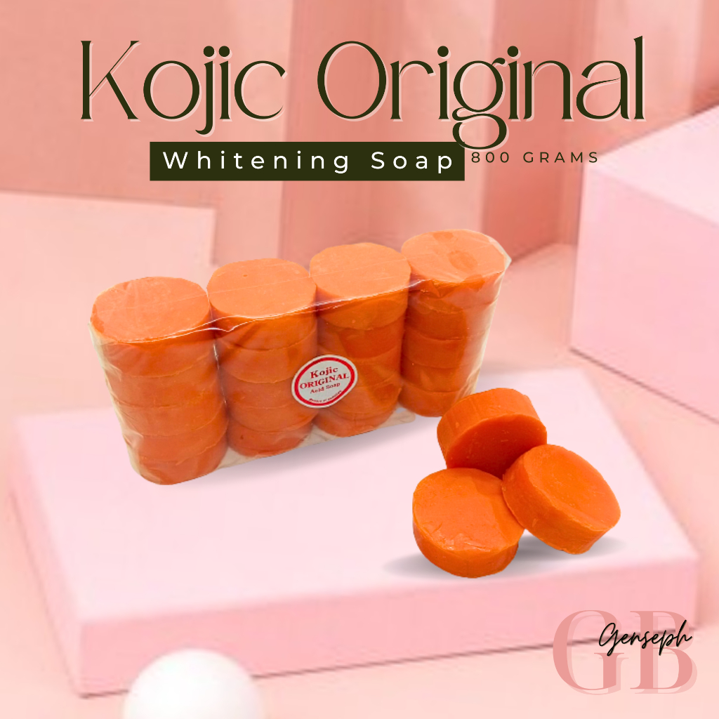 Kojic Soap Original Whitening Soap 800g Oil Control Anti Pimples Smooth Glowing Skin FDA