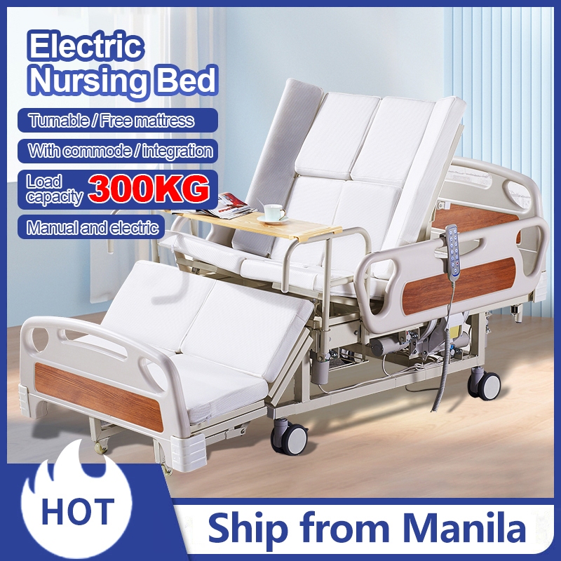 Electric multi-functional medical bed, hospital bed, nursing bed ...