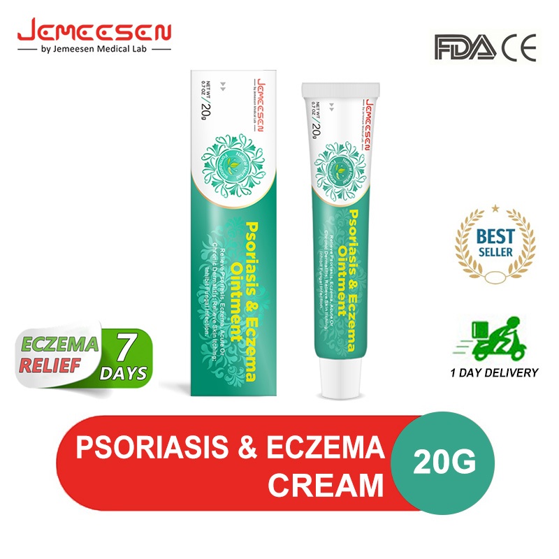 7 DAYS Psoriasis Ointment Eczema Cream Relief Dermatiti/Itchy/Allergy ...