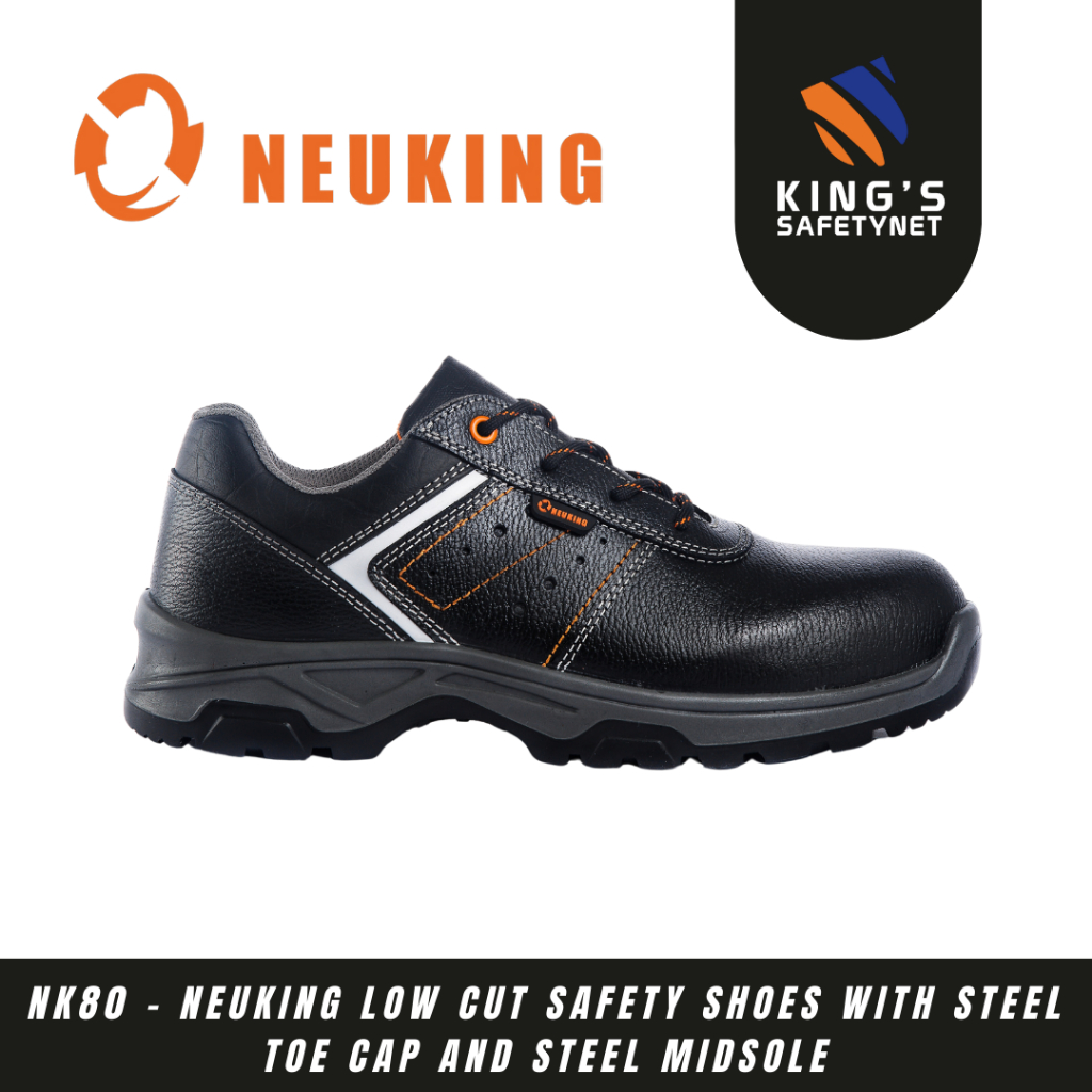 NEUKING NK80 Low Cut Safety Shoes with Steel Toe and Steel Midsole ...
