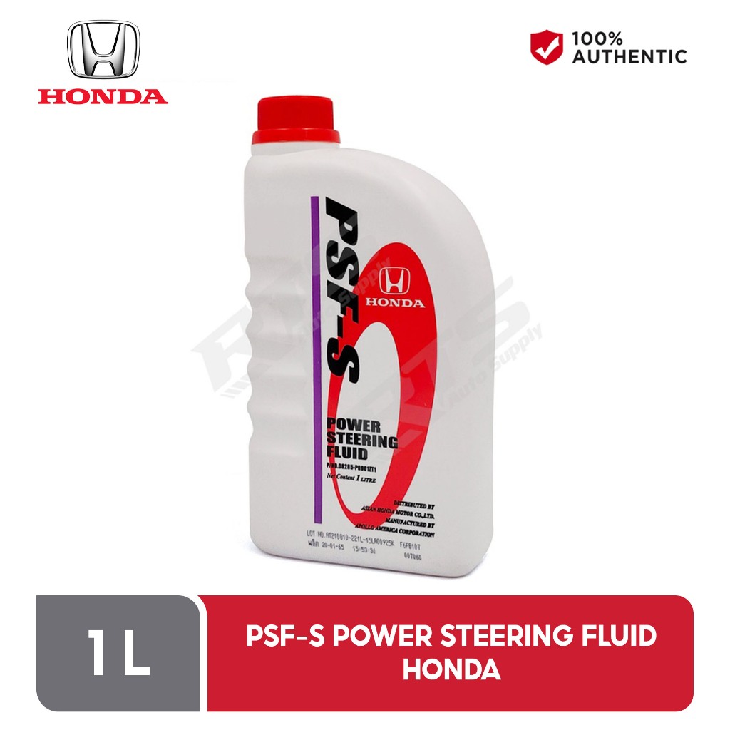 Honda Genuine PSF-S Power Steering Fluid PSF 1L / 1 Liter | Shopee ...