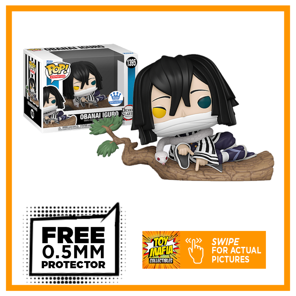 Obanai Iguro Demon Slayer Funko pop! Funko Shop Exclusive Shopee Philippines
