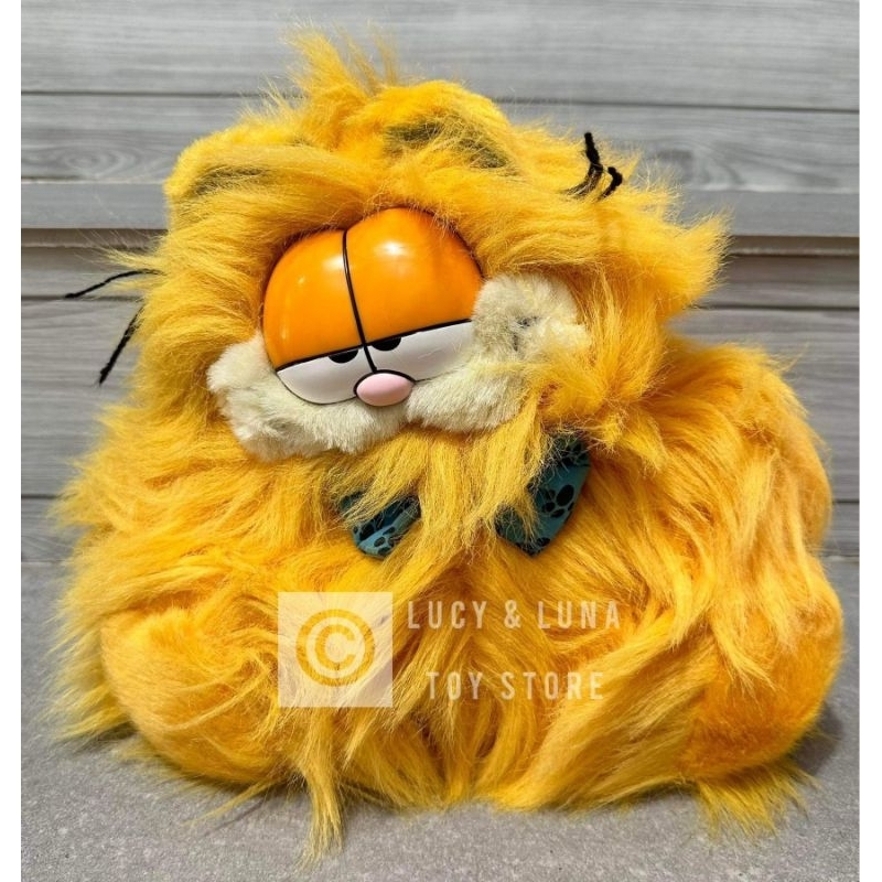 Rare Fluffy Garfield Stuffed Toy Shopee Philippines