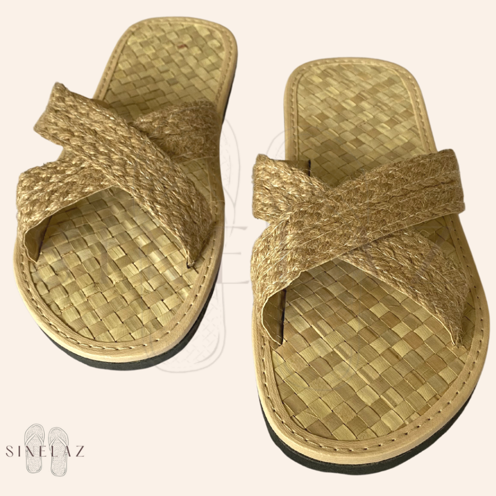 unisex native abaca slippers (X Type Slip-ons) | Sinelaz Manila | Shopee  Philippines