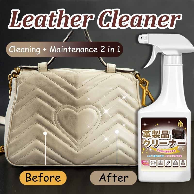 Japan Luxury Bag Leather Cleaner Spray 500ml Leather Conditioner Leather Stain Remover for Bags