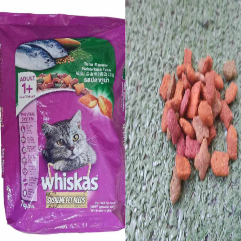 Whiskas Cat Food Tuna Flavour 1 Kg Repack Shopee Philippines