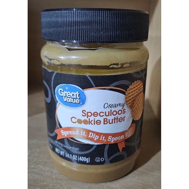Speculoos Cookie Butter Creamy. 400 grams (14.1 oz). Great Value