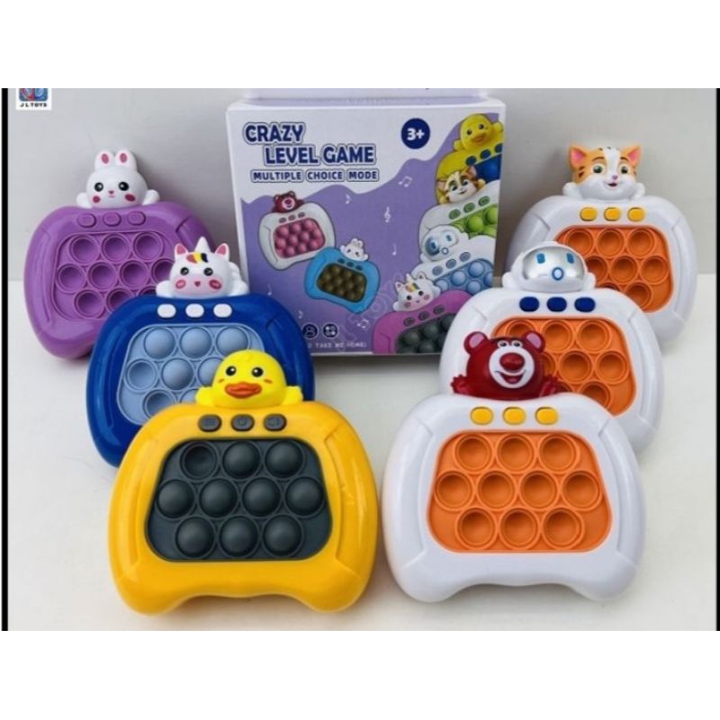 Game Console Push Pop it Toy Children kids toys battery operated with