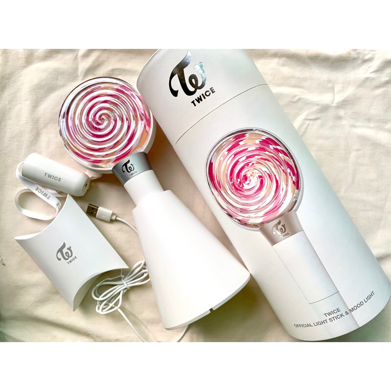 Unsealed Official TWICE Candy Bong Light Stick and Mood Light version 1