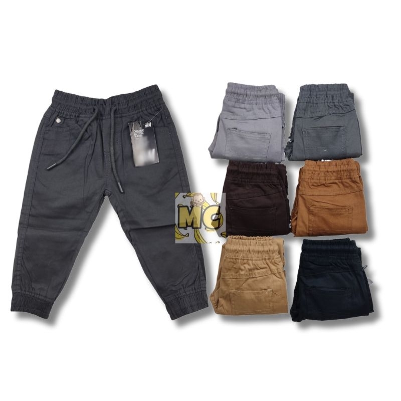 KIDS COLORED JOGGER PANTS PART 1 (Size 2 to 12) Shopee Philippines