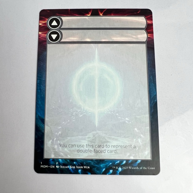 mtg double faced card token Eldrazi // Rat Double-Sided Token [Commander Masters Tokens]