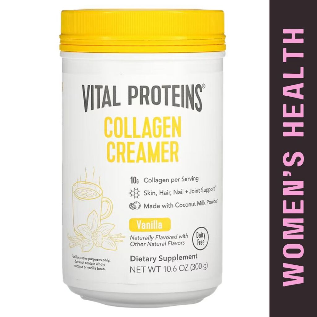 Vital Proteins, Collagen Creamer, Vanilla, 10.6 oz (300 g) | Shopee ...