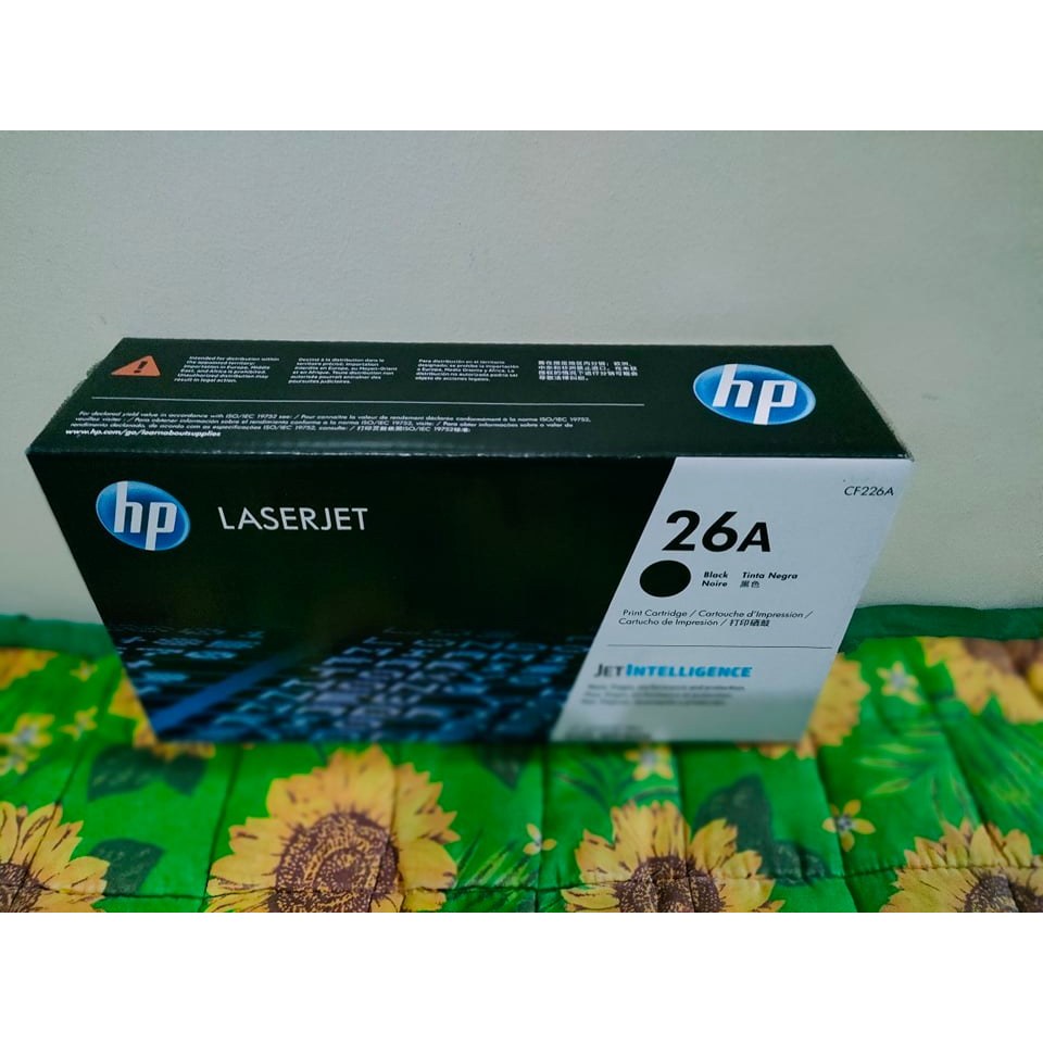 Hp 26a Black Laserjet Toner Cartridge Cf226a Shopee Philippines 8641