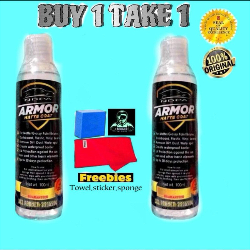 ORIGINAL ARMOR MATTE COAT WAX BUY 1 TAKE 1(60ml) | Shopee Philippines