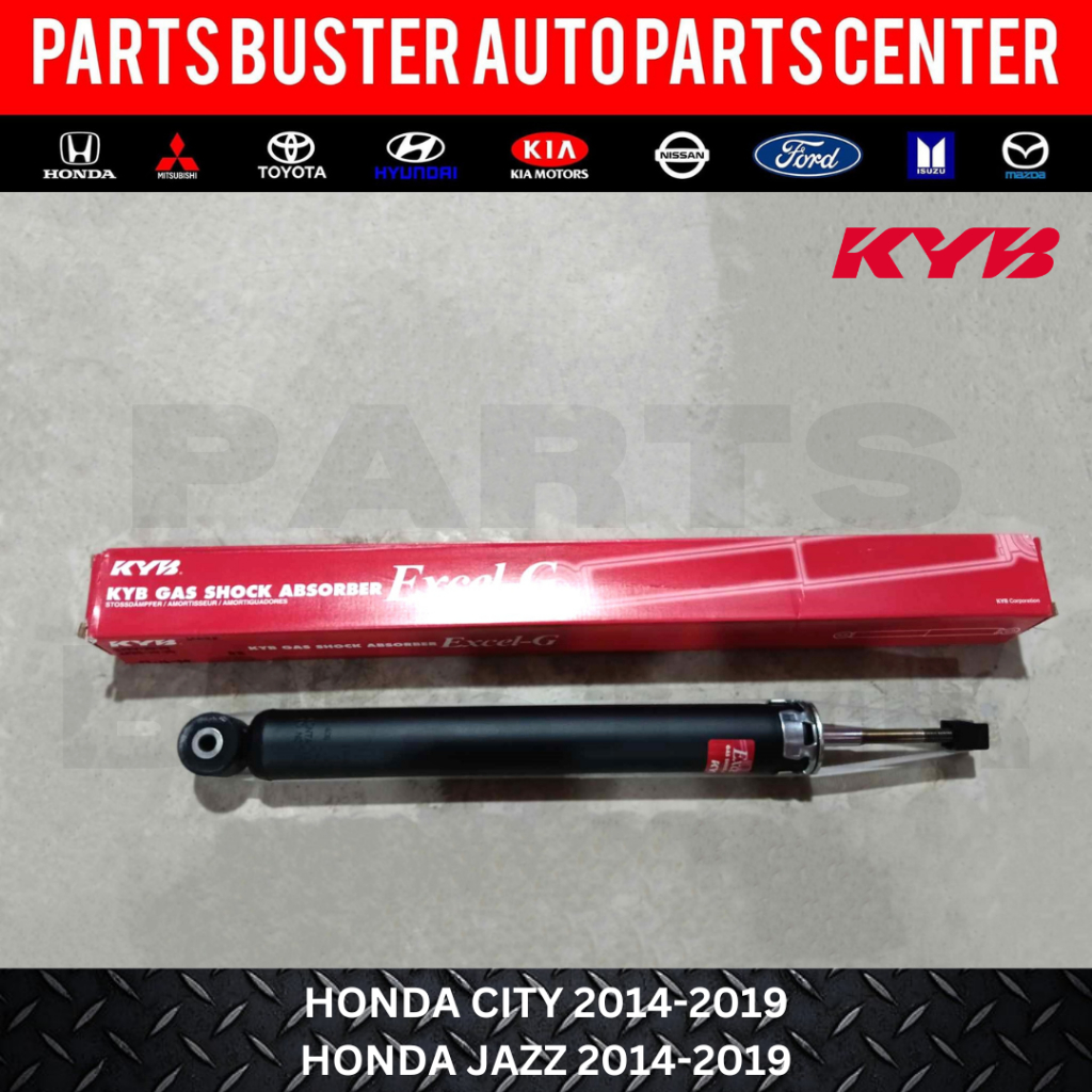 KYB Excel-G Rear Shock Absorber for Honda City 2014-2019, Jazz 2014 ...